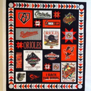 Orioles Quilt Blanket Tr12  Quilt
